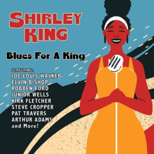 SHIRLEY KING- “Blues For A King” cover album